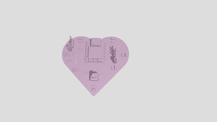 heart_pcb 3D Model