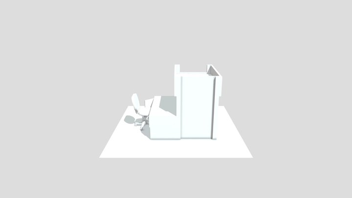 Bunk Bed Loft Final 3D Model