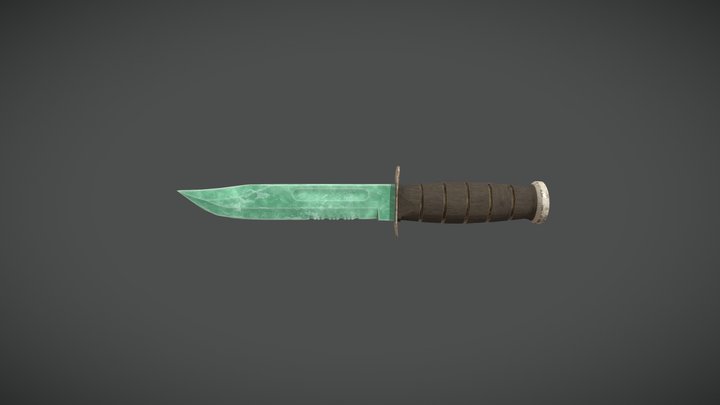 Knife 3D Model