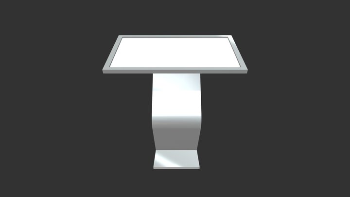 Interactive Kiosk 3D Model