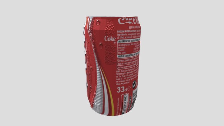soda can 3D Model