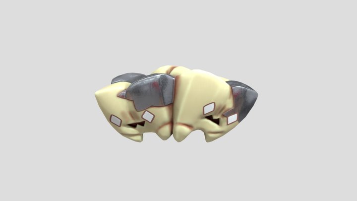 Tooth Pokemon 2nd Stage 3D Model