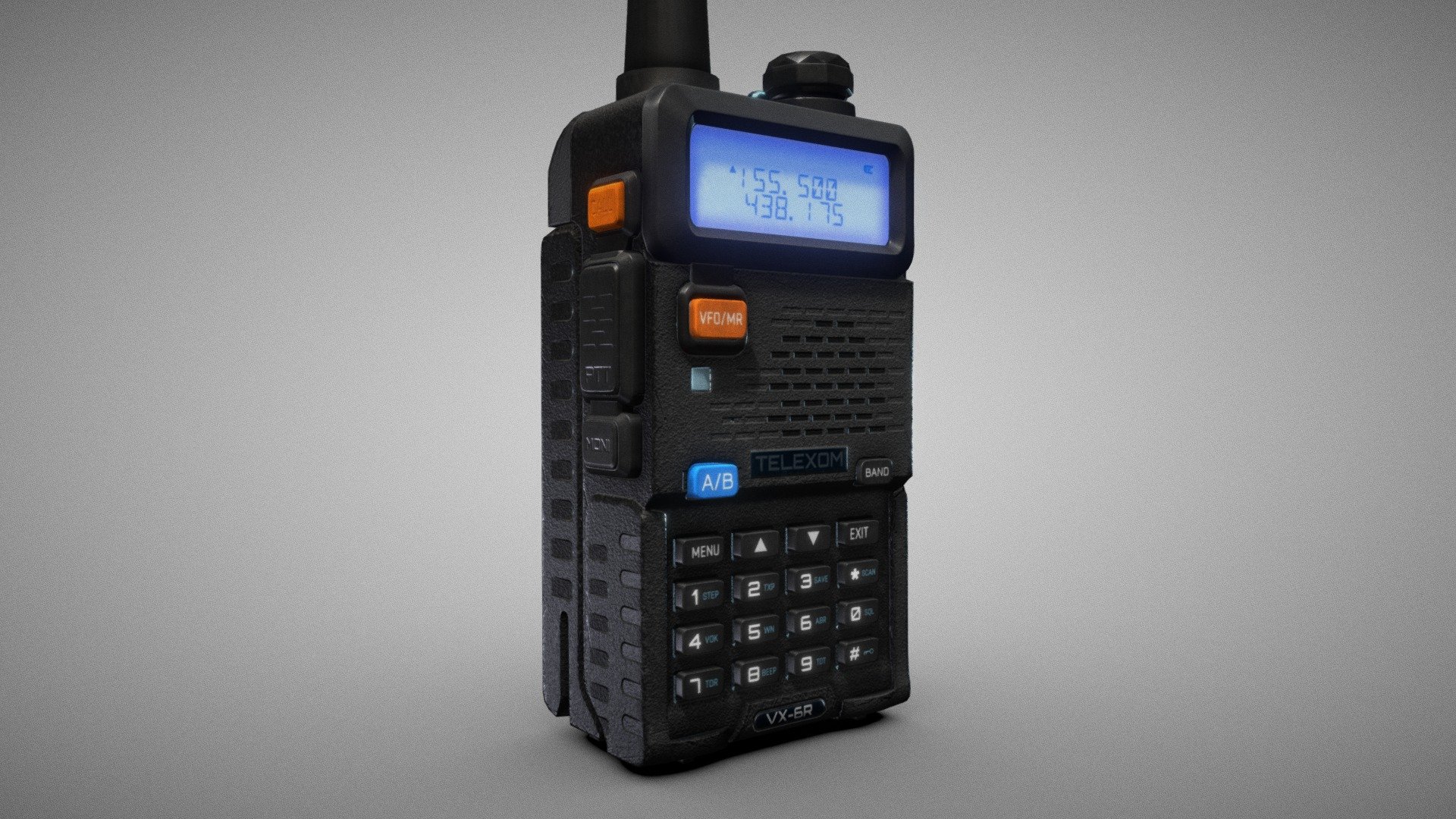 expedición Descubrir Conversacional Handheld Portable Radio – Walkie Talkie - Download Free 3D model by Andrzej  Borkowski (@abg_3d) [282d16b]