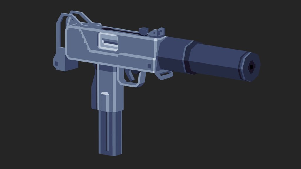 Pixel Guns A D Model Collection By Firewarden Sketchfab