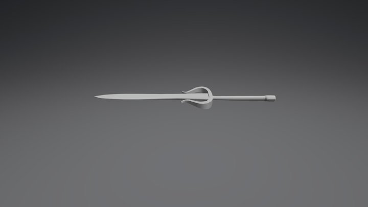 Complete Sword 3D Model