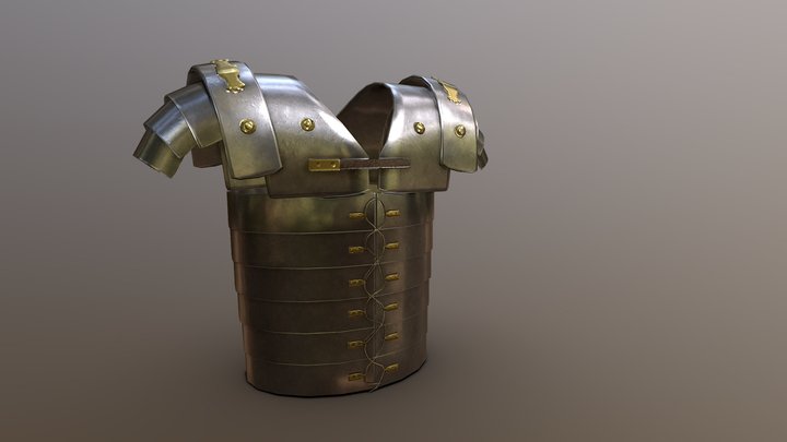 Lorica Segmentata 3D Model