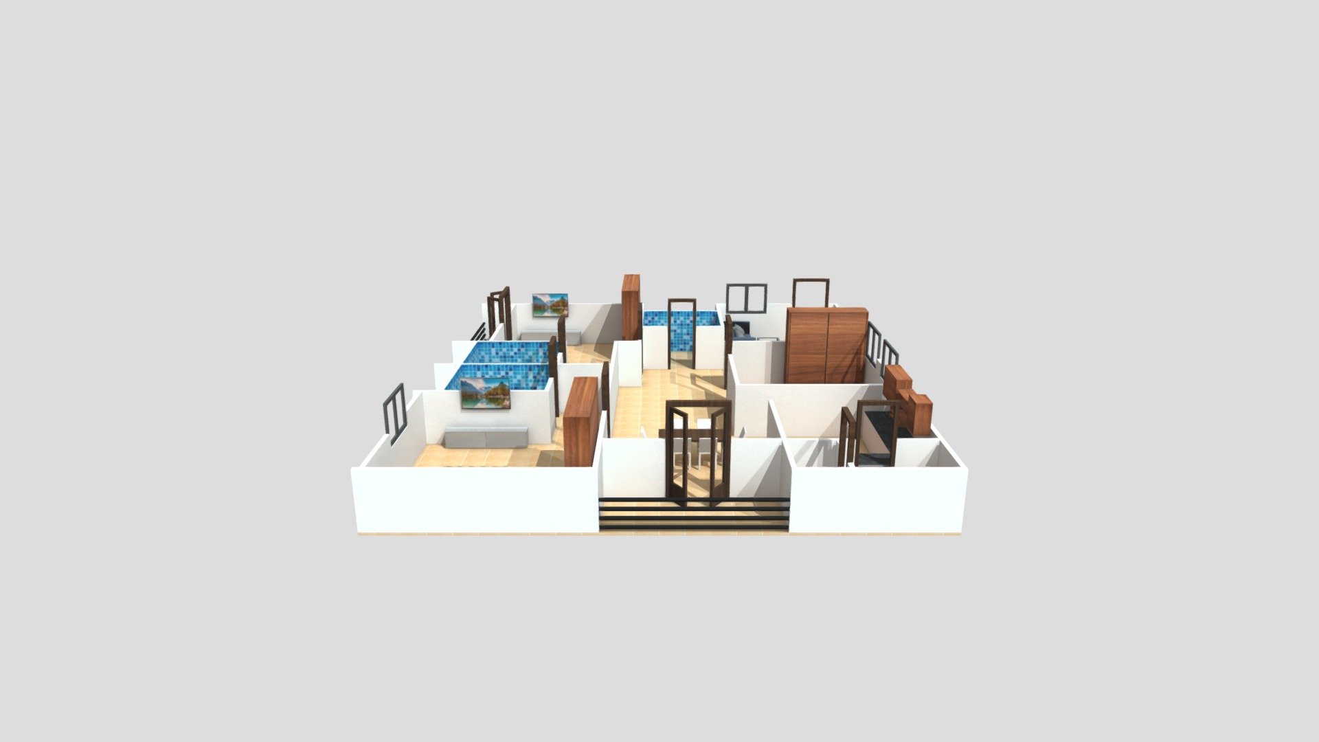 3 BHK ULTIMA UNIT 6 NORTH FACING 2172 SQ.FT R 1
