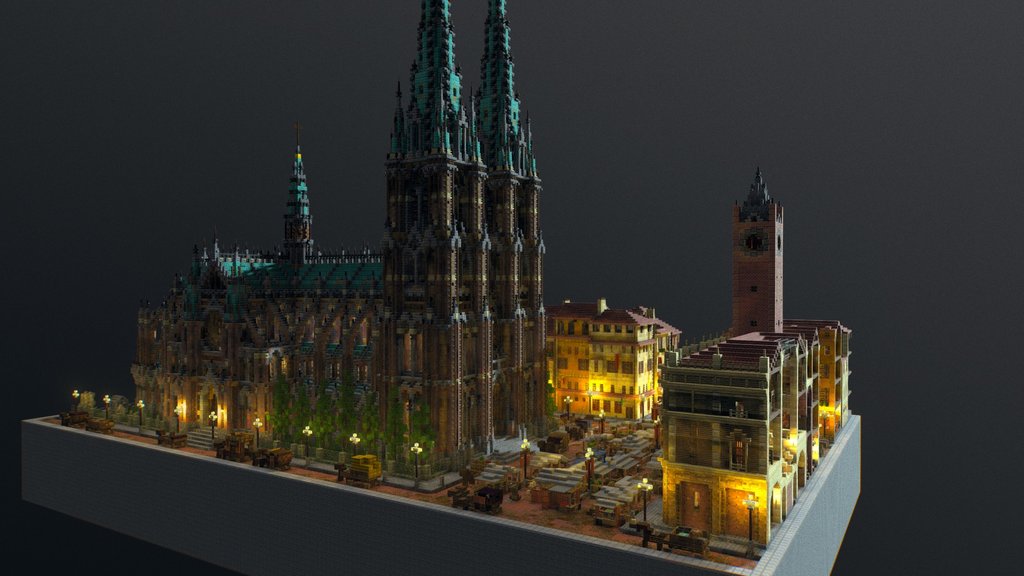 Plaza Night Time