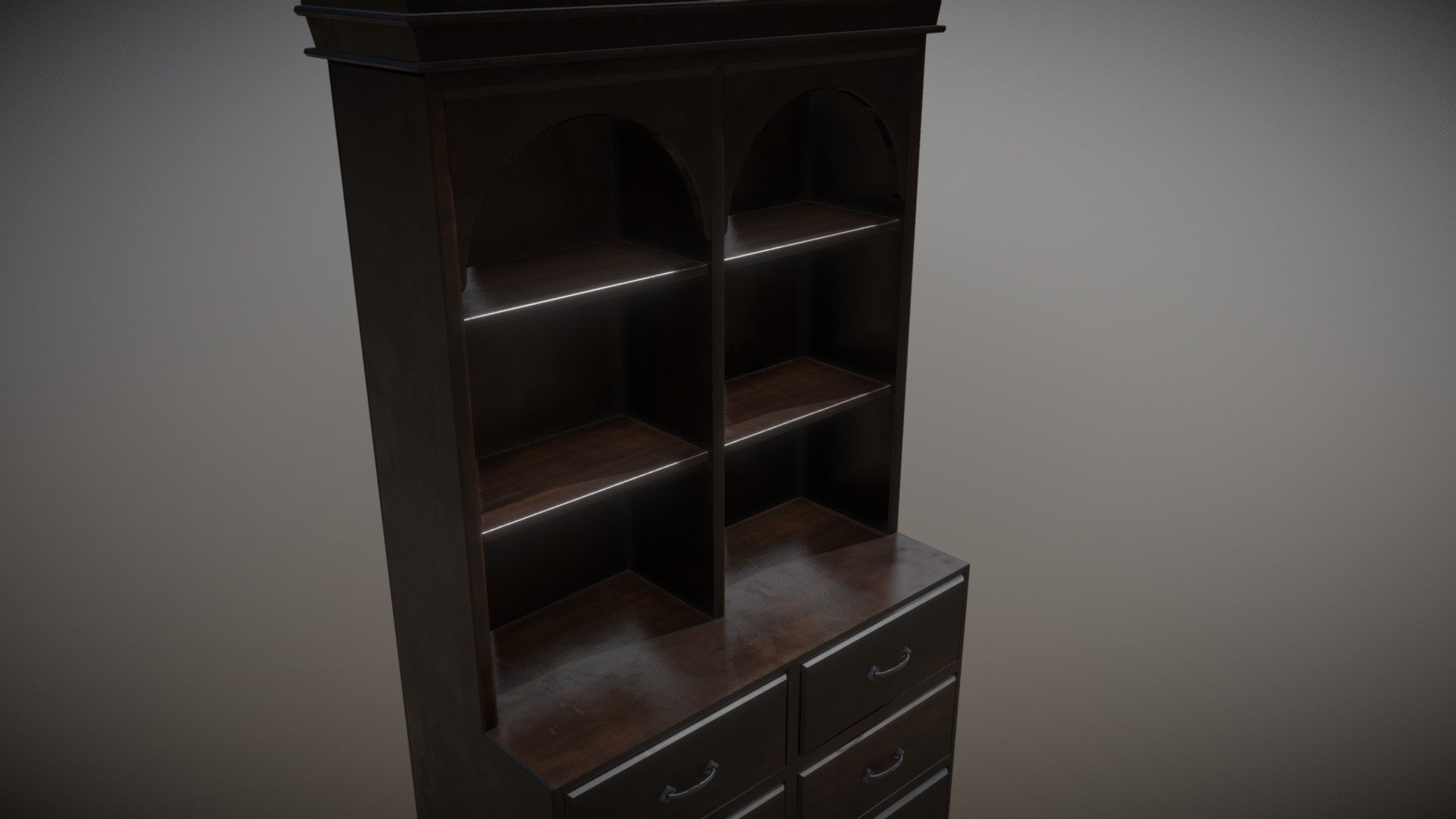 Classic bookshelf