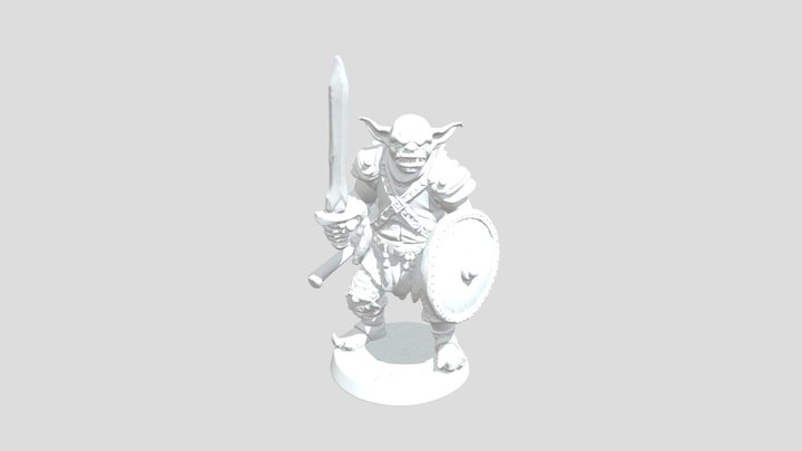 goblin warrior for tabletop gaming