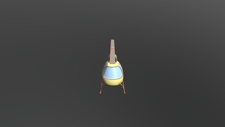 helicopter 3D Model