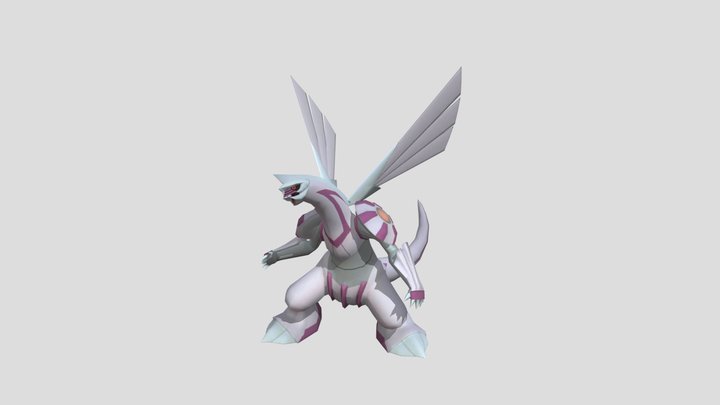3DS - Super Smash Bros for Nintendo 3DS - Palkia 3D Model