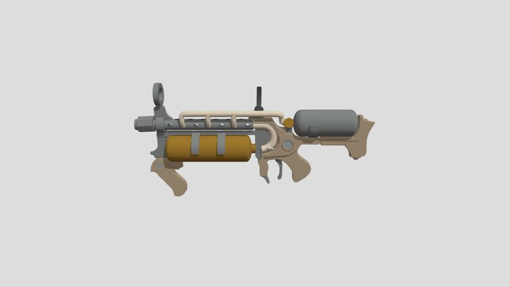 Gun 3D Model