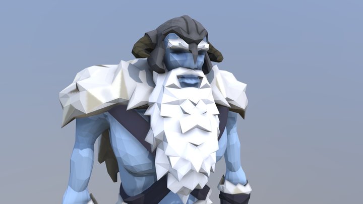 Frost Giant 3D Model