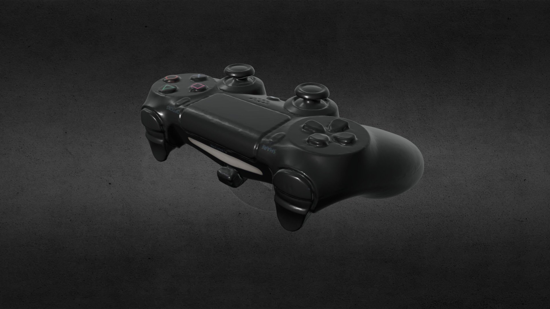 3D Scanned PS4 Controller - 3D model by ideabeans [2831dba] - Sketchfab