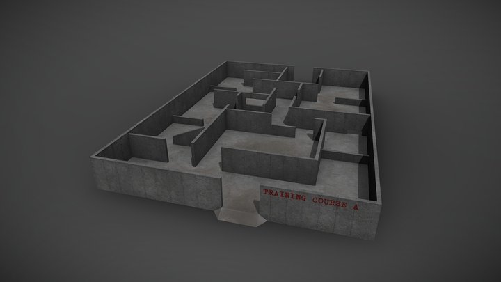 Shoot House 3D Model