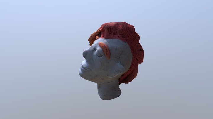 Photogrammetry Clay Test One (Cleaned up) 3D Model