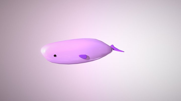 고래1 3D Model