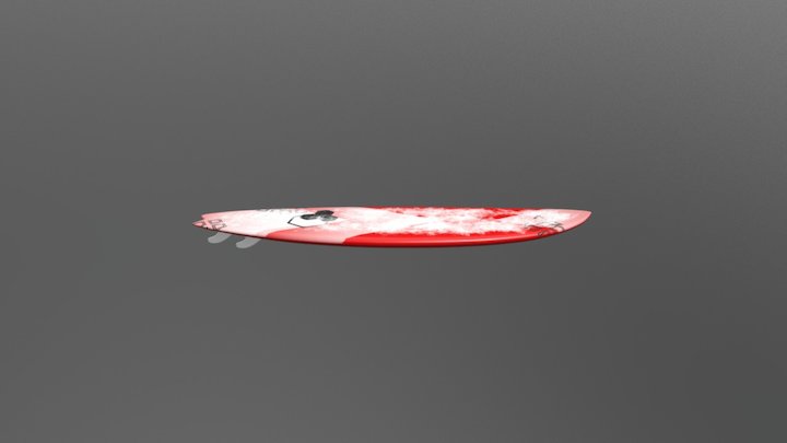SUrfboard_01 3D Model