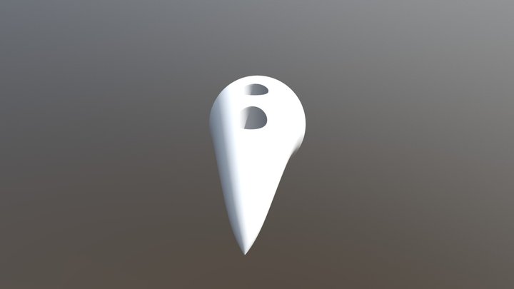 Overwatch Ana Owl button 3D Model