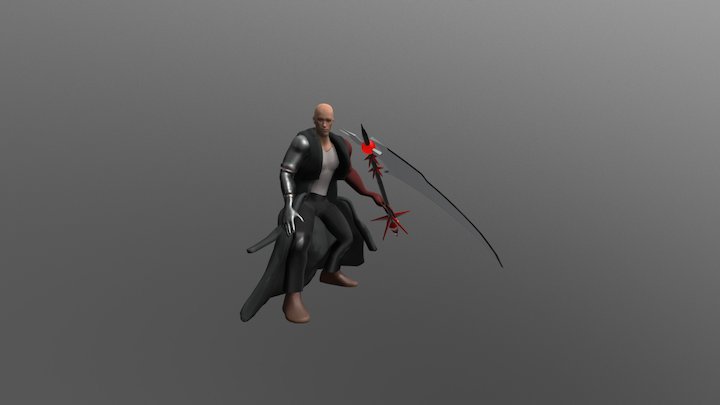 Fallen Angel 3D Model
