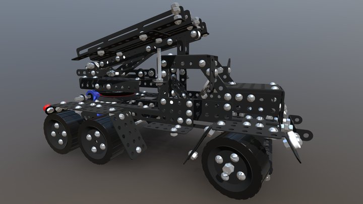 Зенитно-ракетный комплекс. 3D Model