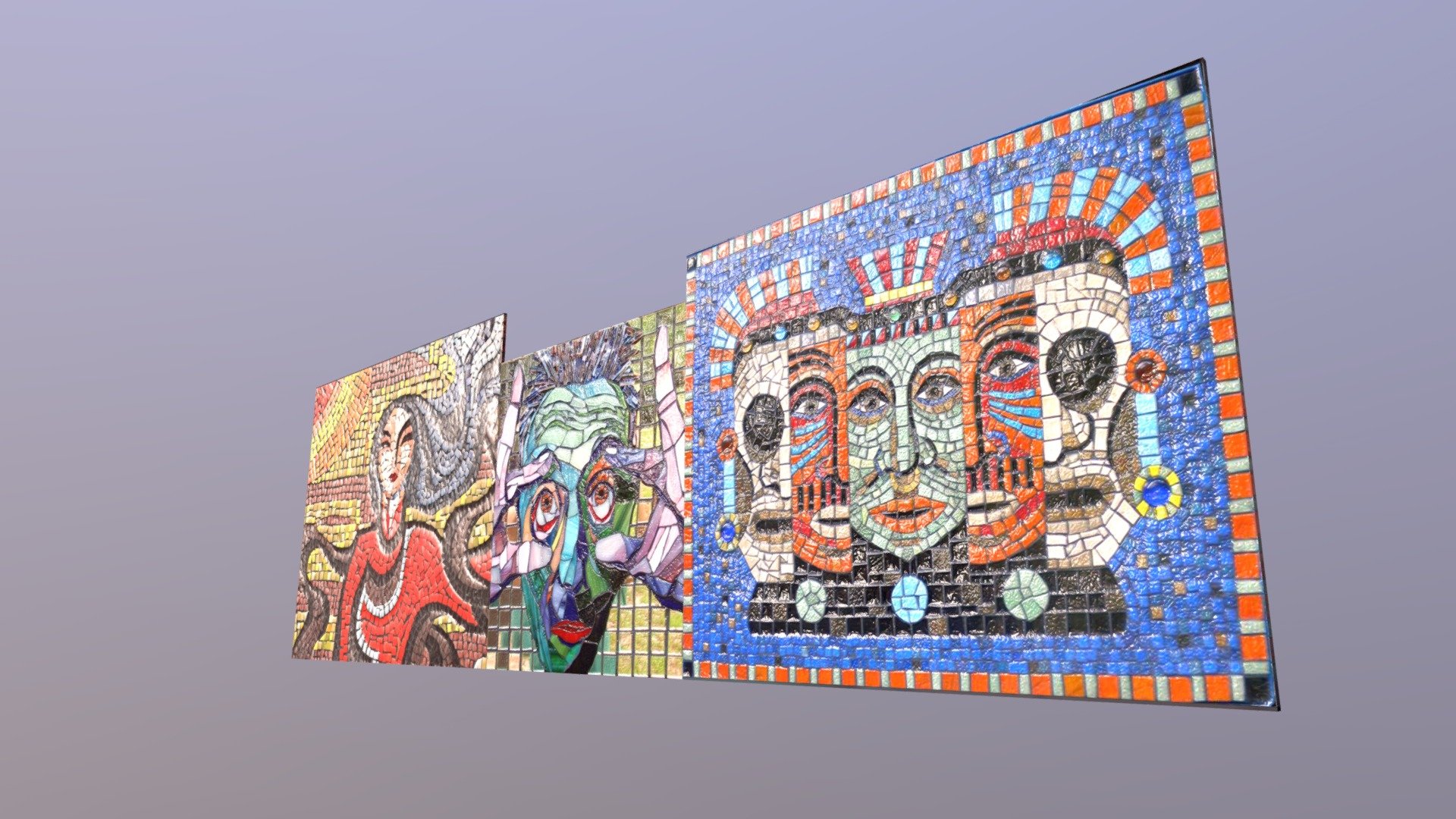 Mosaic Art for Cities Skylines