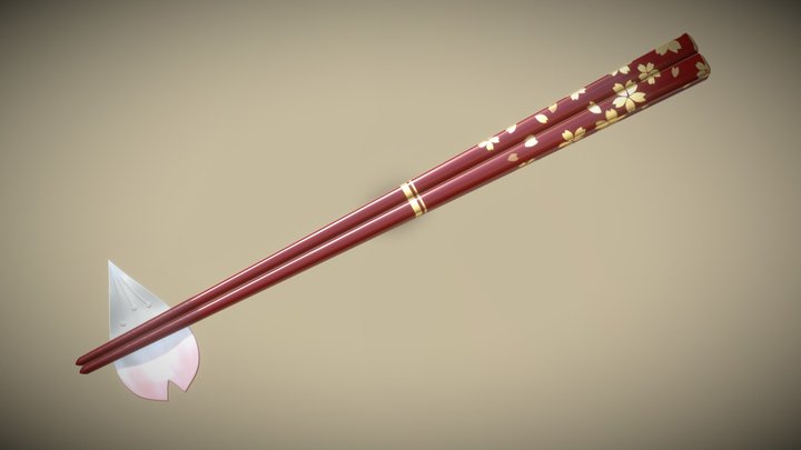Chopsticks 3D Model