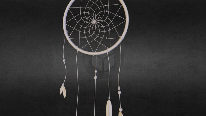 Dream Catcher 3D Model