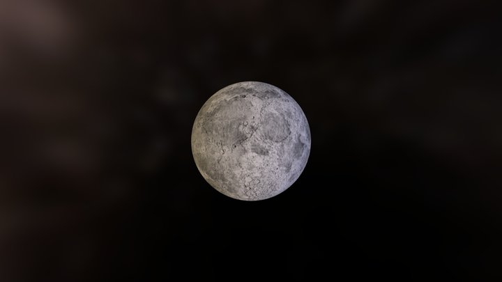 Luna 3D Model