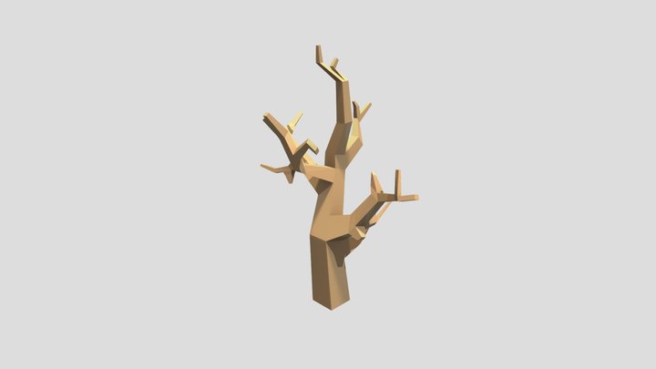 PUSHILIN Dead Tree 3D Model