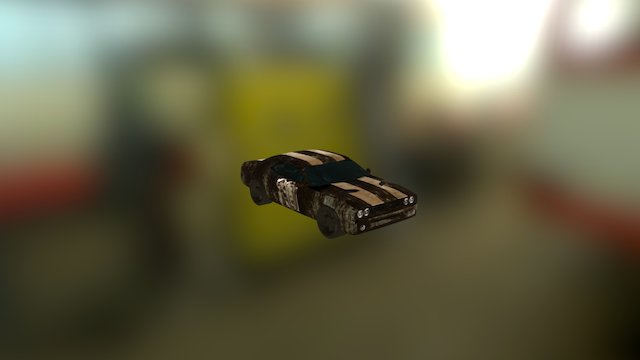 Dodge Car 3D Model 3D Model