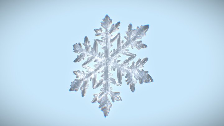 Snowflake 3D Model