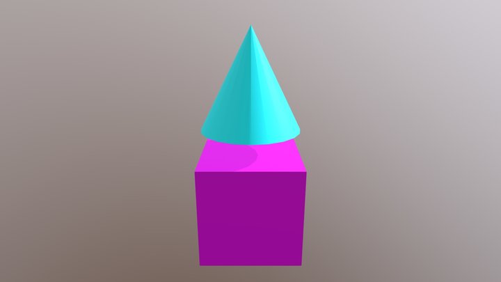 Cone Box 3D Model