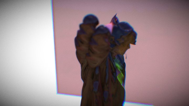 aquarela virtual 3D Model