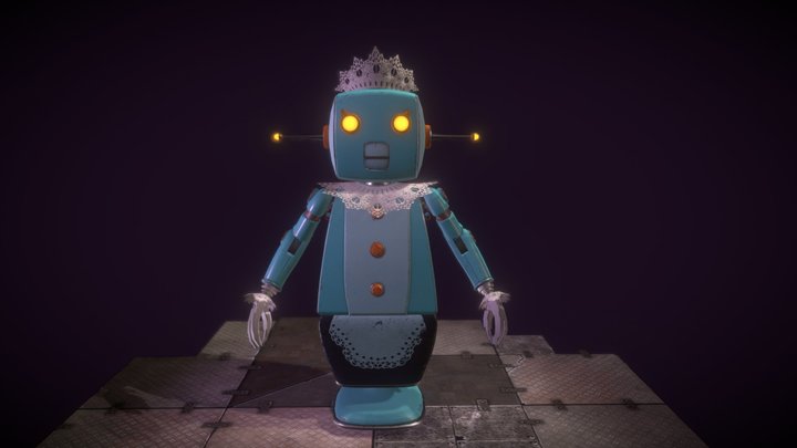 Rosey the Robot F.Art 3D Model