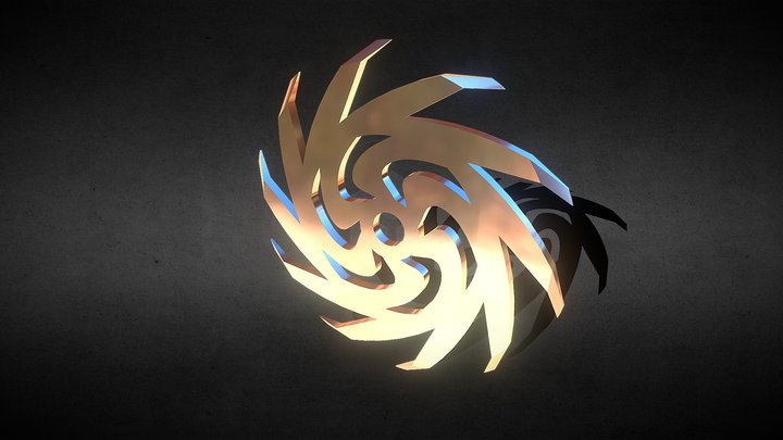 Random metal saw 3D Model