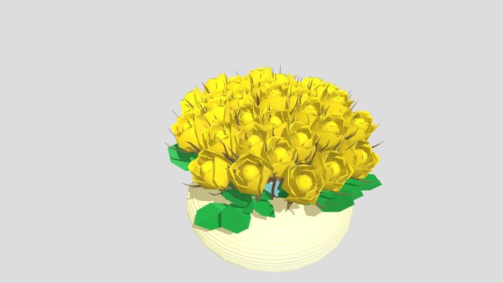 Bouquet of yellow roses