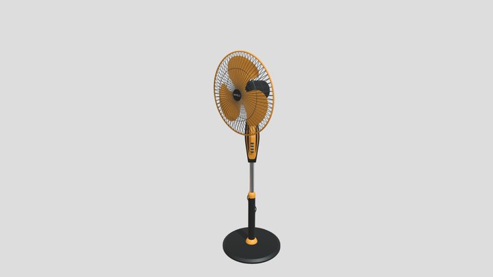 Fan (Turbo Air - High Speed Fan) 3D Model