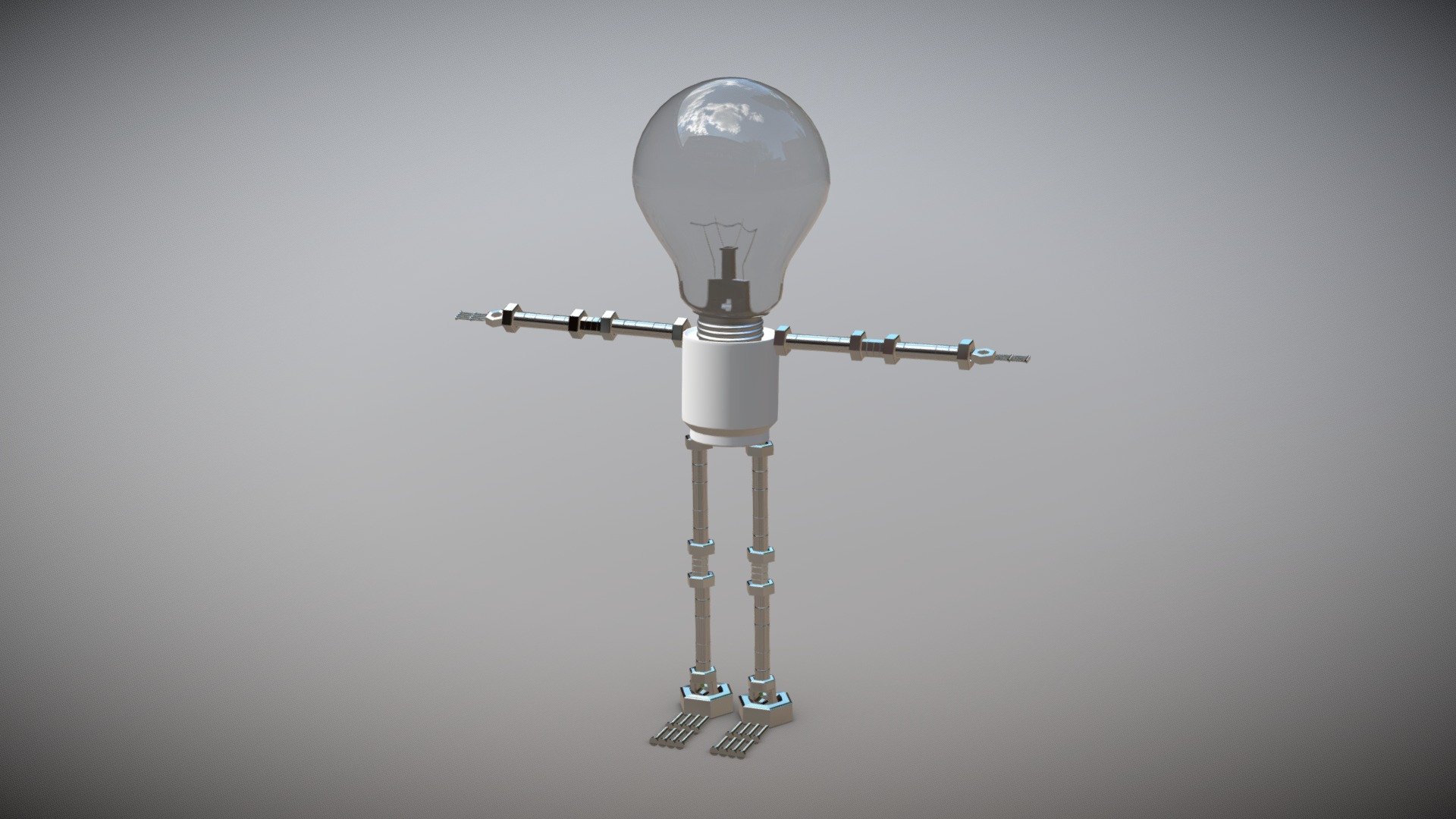 LIGHT BULB MAN