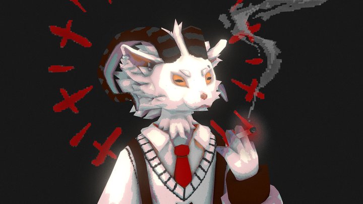 Belial the lamb 3D Model