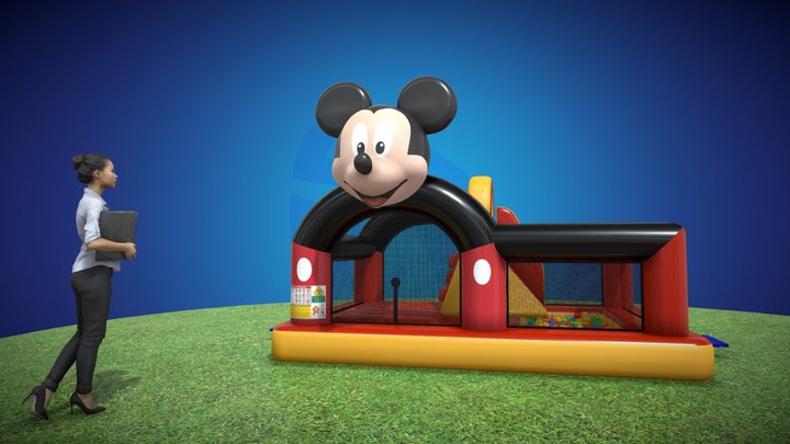 Combo Pocket Mickey 3D Model