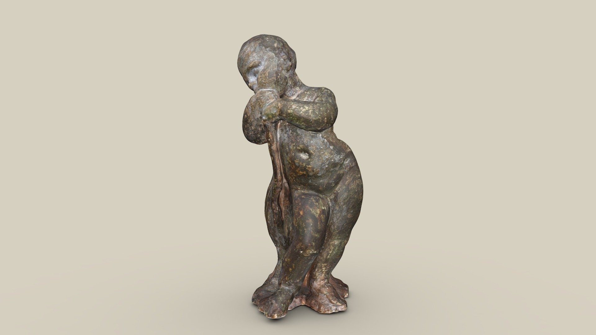 Putto-Mädchen — Sketchfab embed 3D viewer