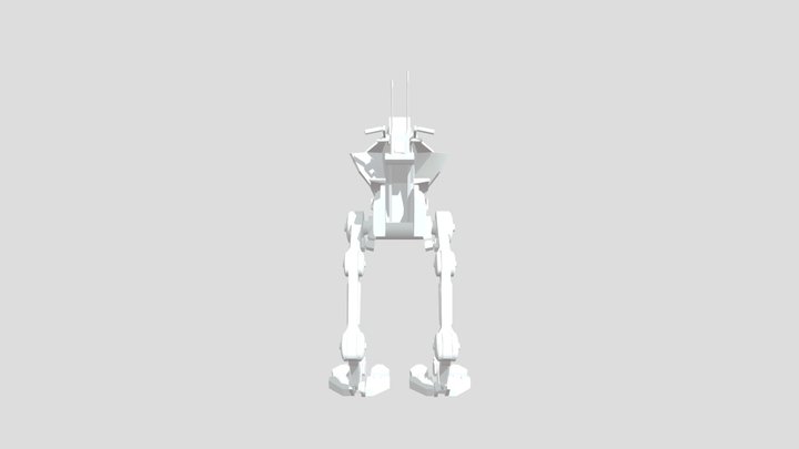 AtRt Clone Wars Style 3D Model