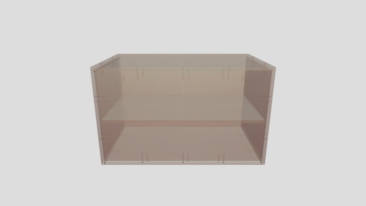 【LemonTA】100cm Top Cabinet Structure B|顶柜B款 – Free 3D Model STL