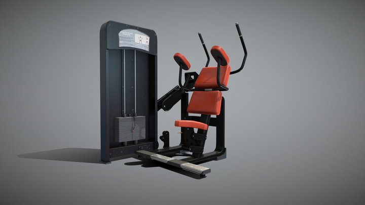 Over Head Press 3D Model