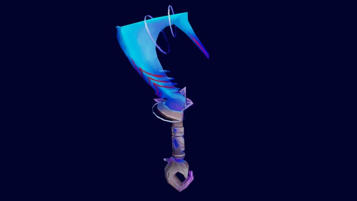 DAE - Weaponcraft - Night Courtier's Sickle 3D Model