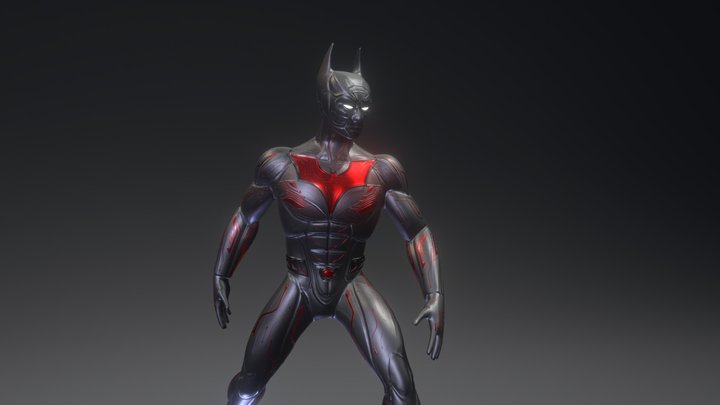Batman Beyond Live Action Redesign 3D Model