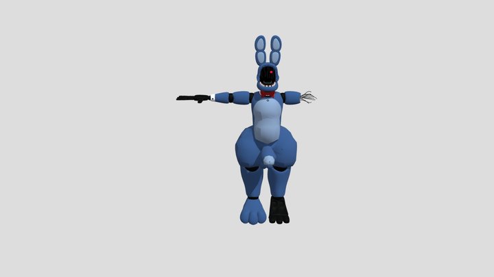 Withered Bon18+ 3D Model