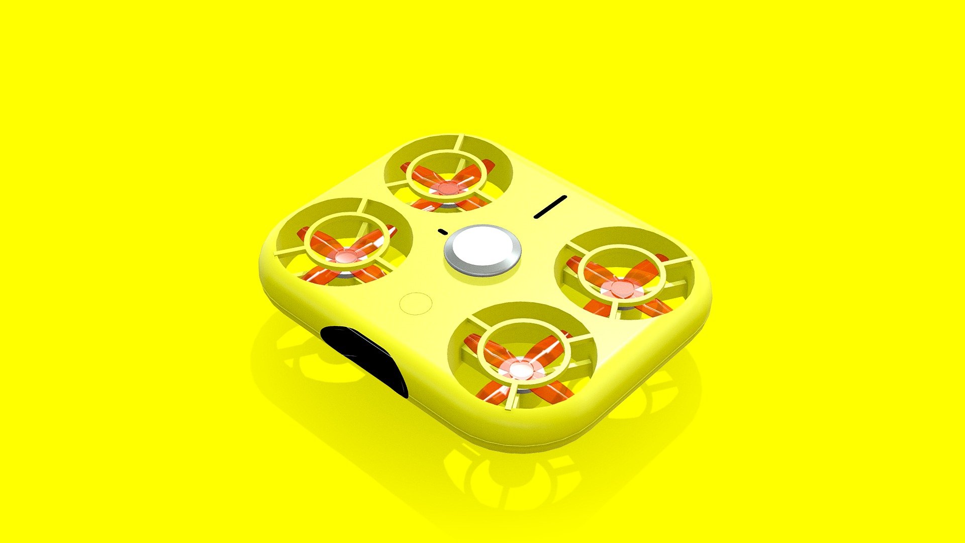 Snap Pixy drone - 3D model by rtql8d [2842d34] - Sketchfab